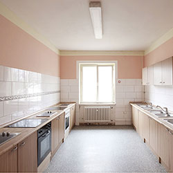 Wohnheim München Schleißheimer Straße Haus 4: Küche