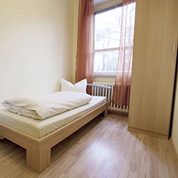 Wohnheim München Schleißheimer Straße Haus 4: Zimmeransicht 3