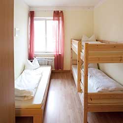 Wohnheim München Schleißheimer Straße Haus 5: Zimmeransicht 1